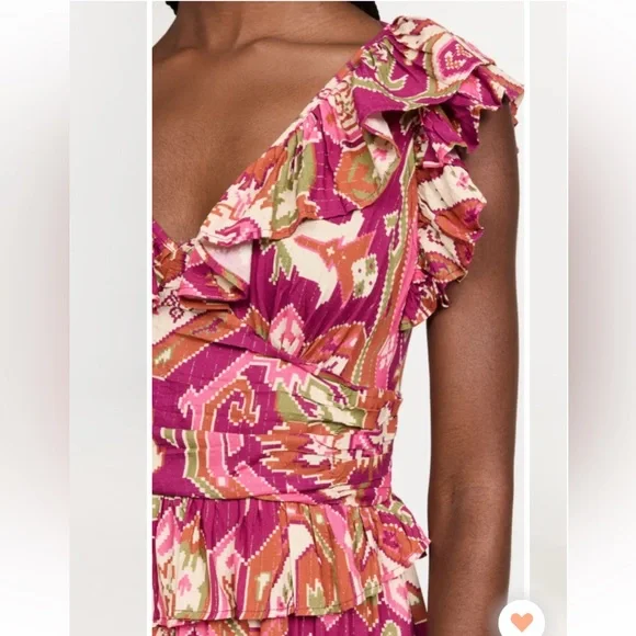 NWT Love The Label Salome Metallic Dress Size Large - Picture 10 of 14